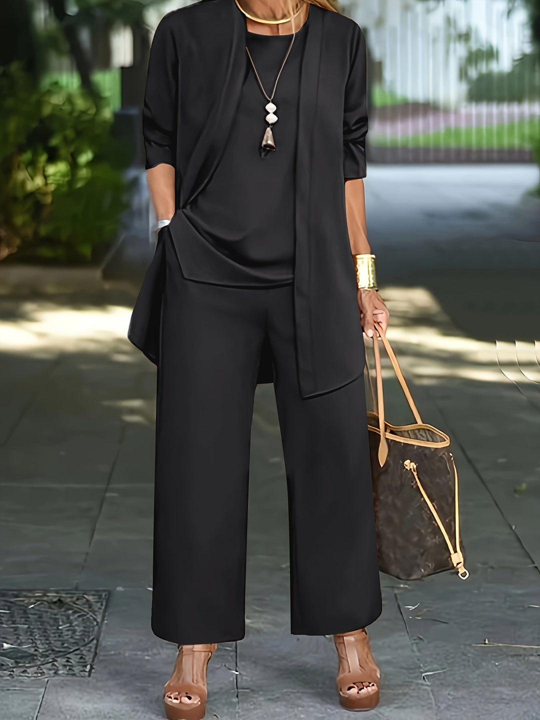 Ava™ - Stylish Chic Three Piece Set