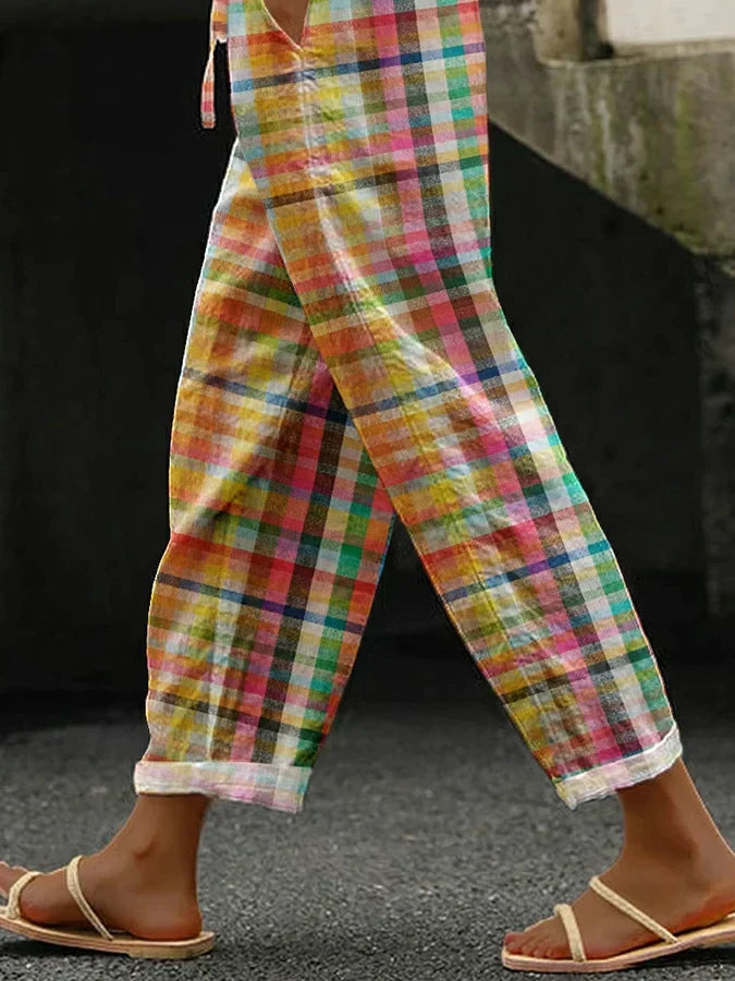 Olivia™ | Checkered Trousers