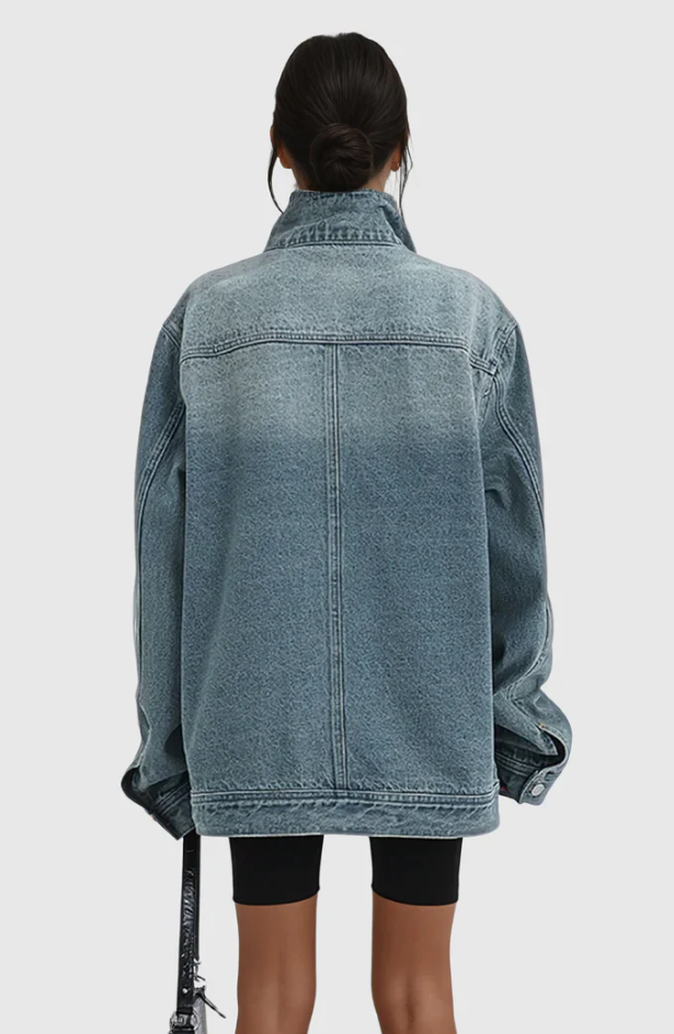 KHLOE™ | Women’s Artistic Denim Jacket