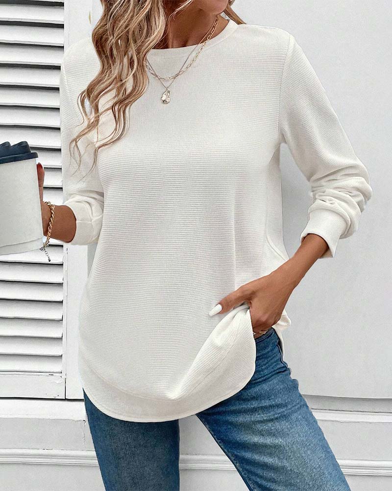 Andrea O-Neck Long Sleeve