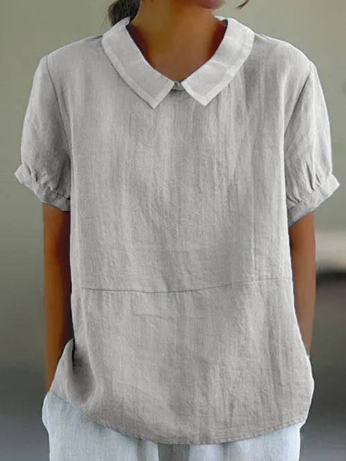 Ronda™ | Relaxed Fit Collared Blouse