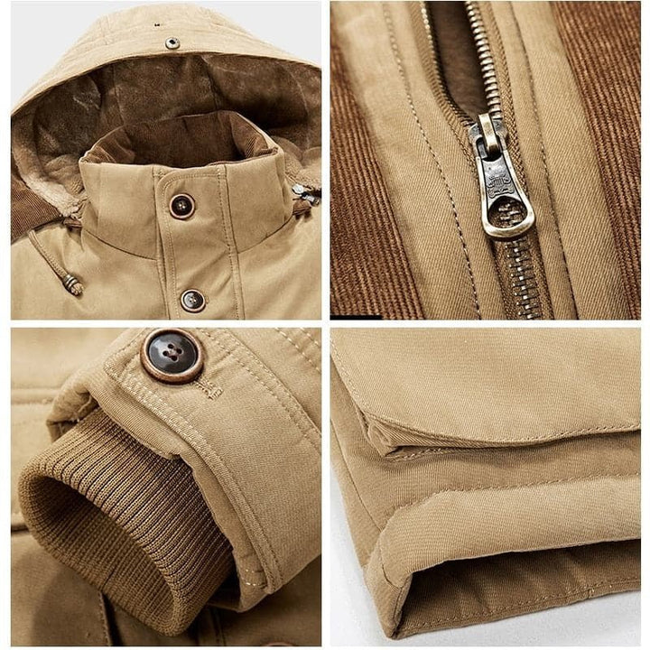 MAXIMILIAN - FLEECE-LINED JACKET