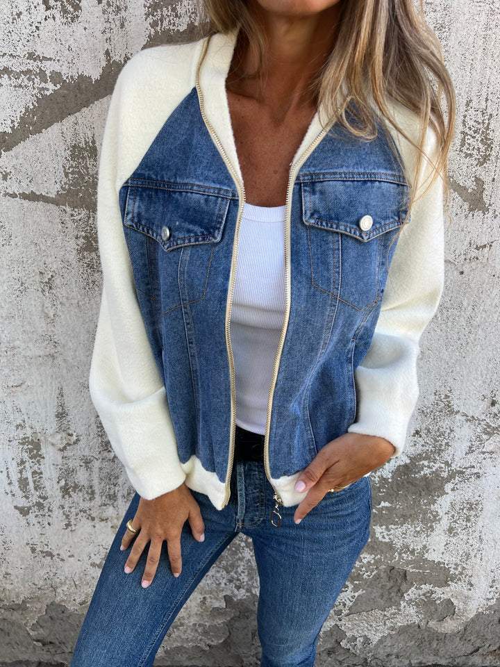 Ivy™ - Stylish Denim Jacket