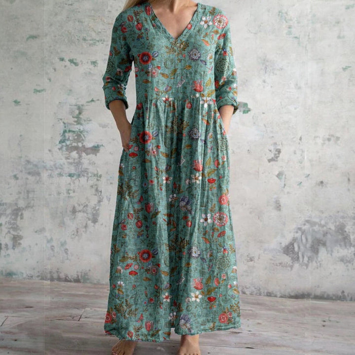 ANNIE™ | LONG FLORAL MAXI DRESS
