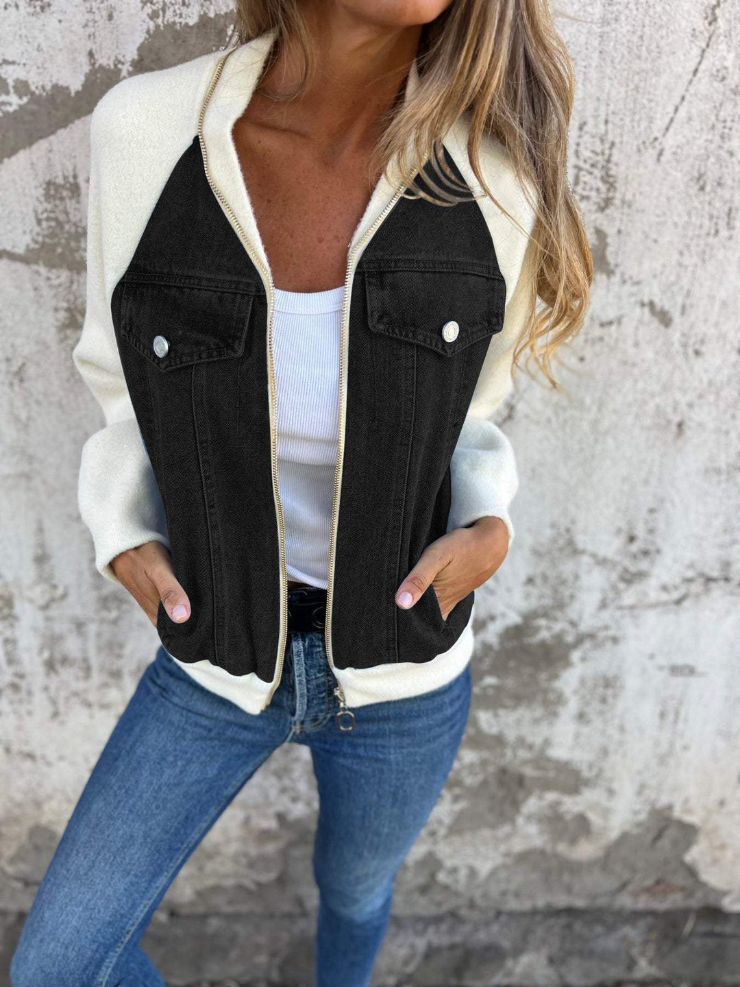 Ivy™ - Stylish Denim Jacket