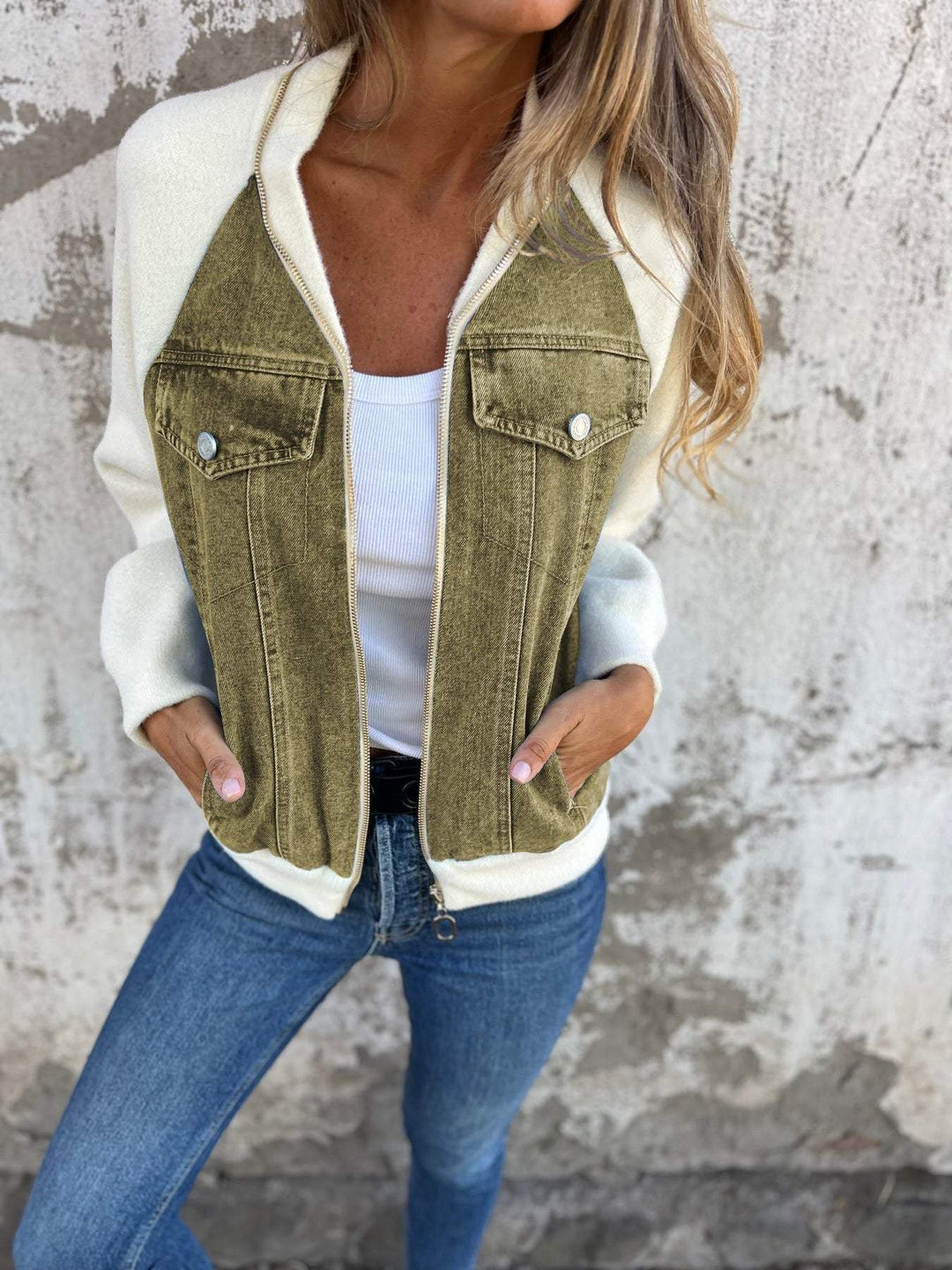 Ivy™ - Stylish Denim Jacket