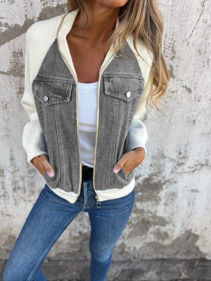Ivy™ - Stylish Denim Jacket