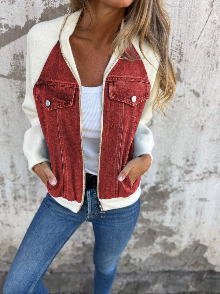 Ivy™ - Stylish Denim Jacket