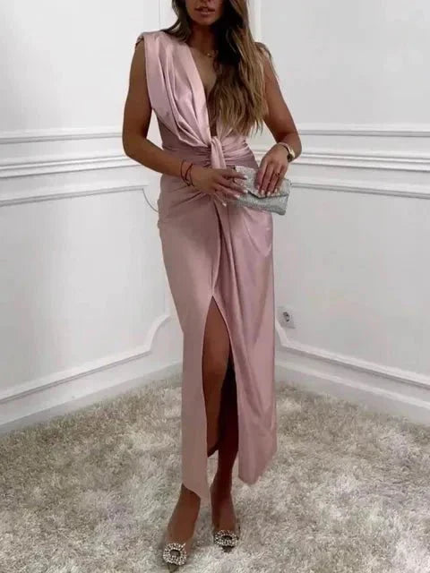 Zoe™ | Luxe Satin Dress