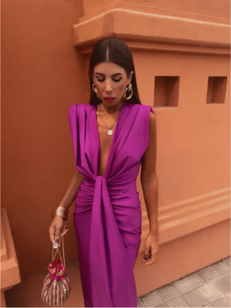 Zoe™ | Luxe Satin Dress