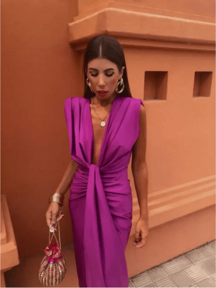 Zoe™ | Luxe Satin Dress