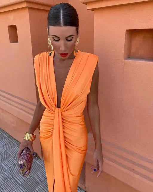 Zoe™ | Luxe Satin Dress
