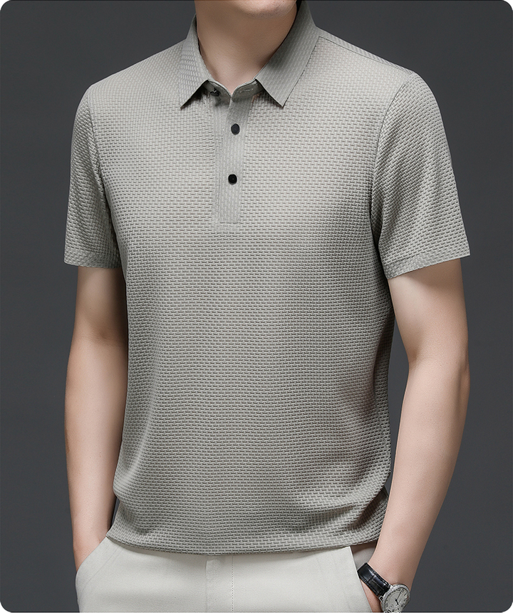 Daniel™ | Stylish Textured Polo Shirt for Men