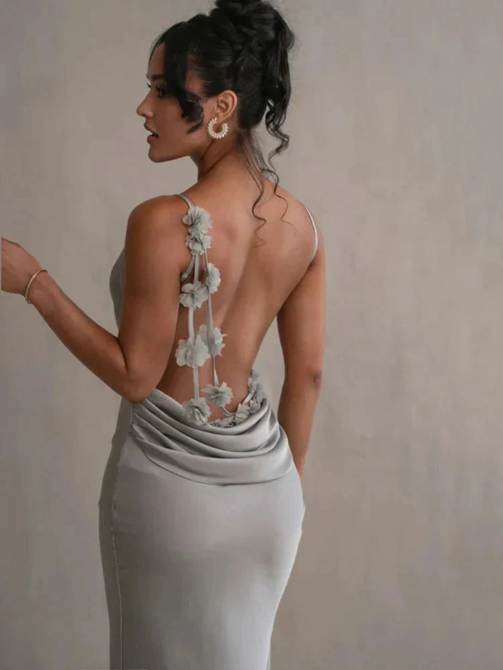 Nora™ | Luxe Silk Party Dress