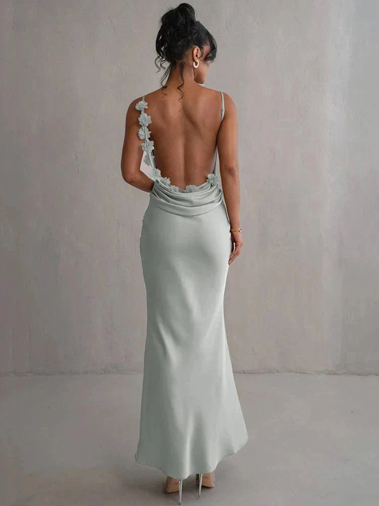 Nora™ | Luxe Silk Party Dress