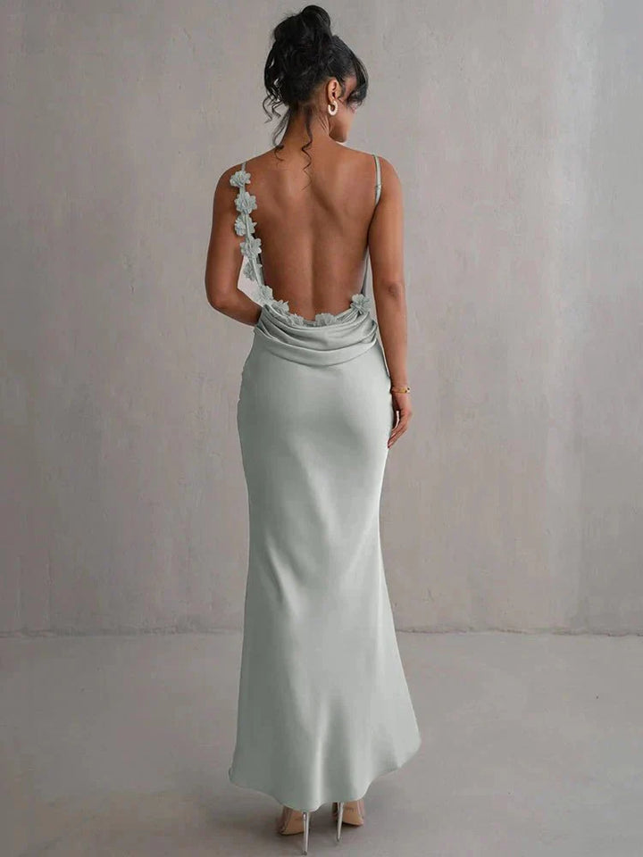 Nora™ | Luxe Silk Party Dress