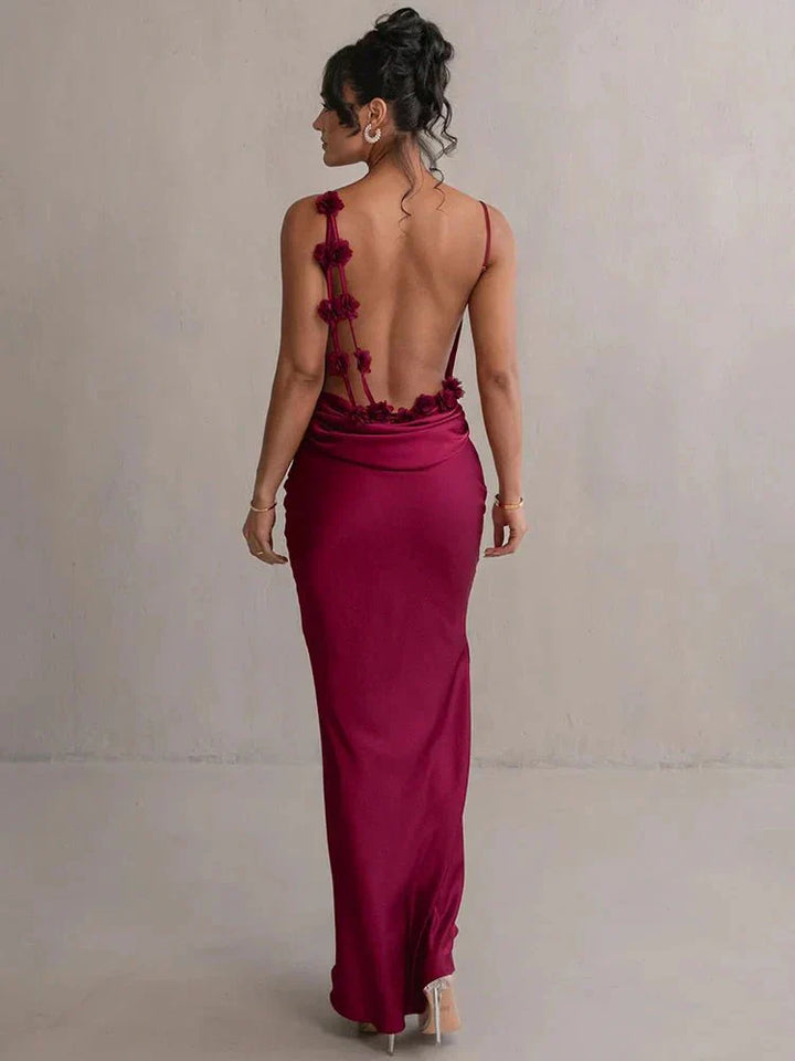 Nora™ | Luxe Silk Party Dress