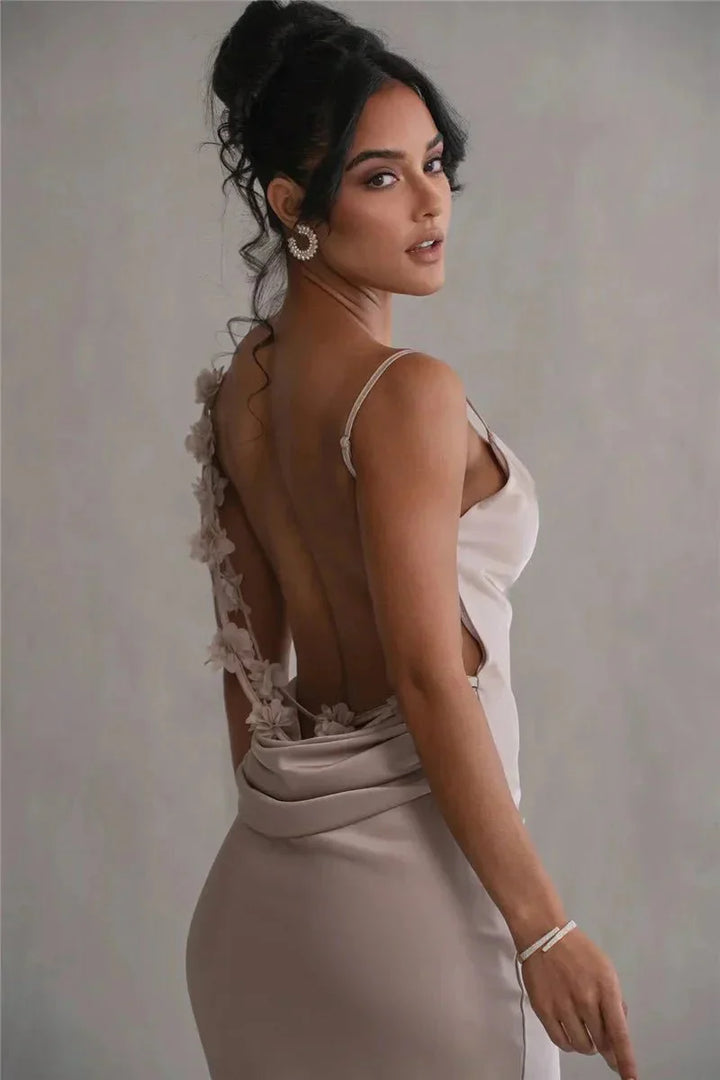 Nora™ | Luxe Silk Party Dress