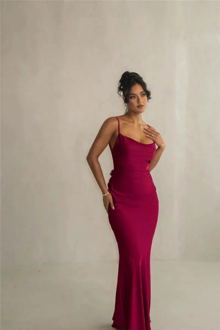 Nora™ | Luxe Silk Party Dress