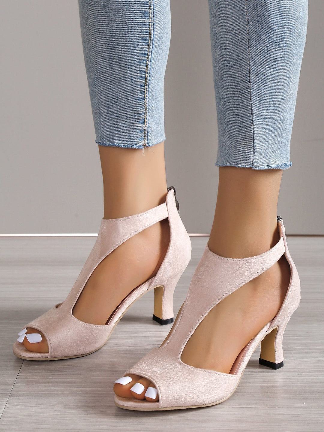 Sophie™ | Chic Open-Toe High Heels