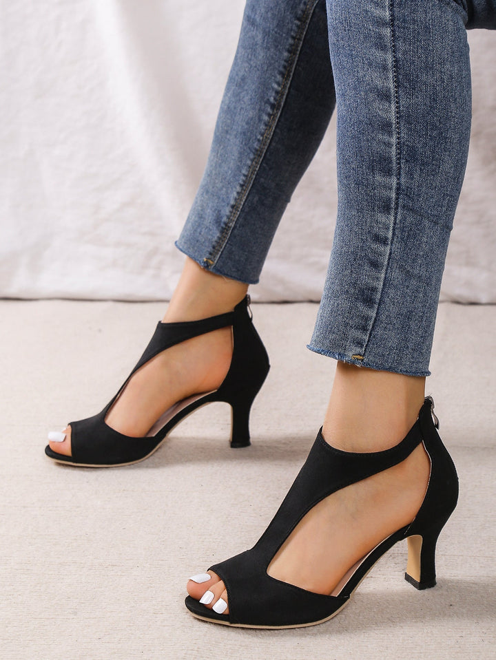 Sophie™ | Chic Open-Toe High Heels
