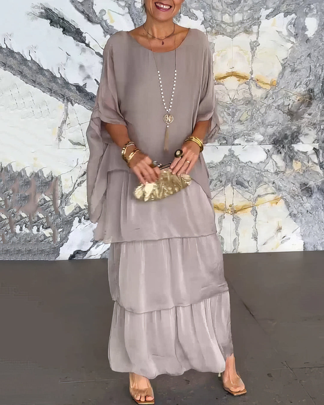 Caroline | Elegant Comfortable Maxi Dress for All Occasions