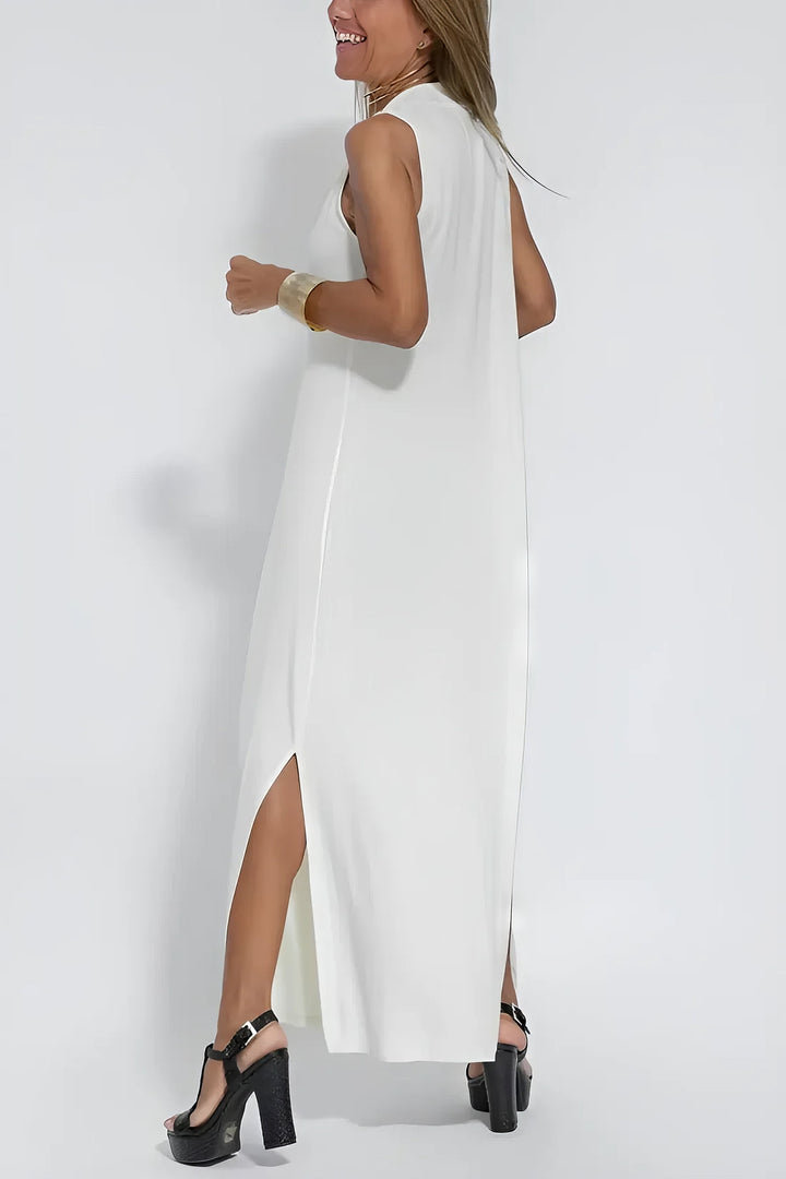 ELISE | Elegant Long Dress with Matching Cardigan Included