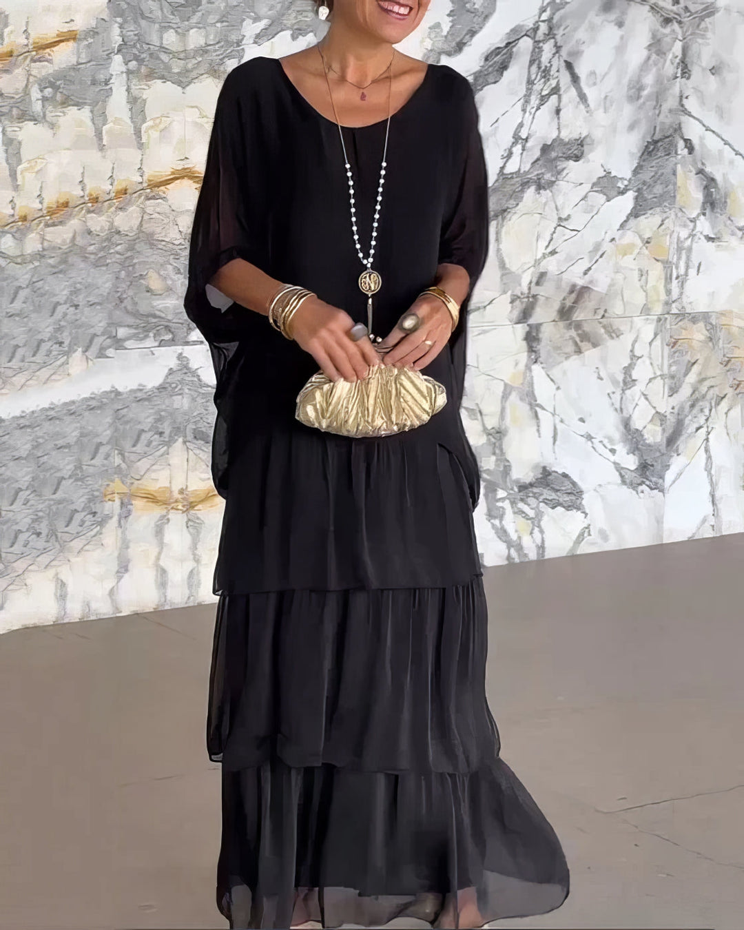 Caroline | Elegant Comfortable Maxi Dress for All Occasions