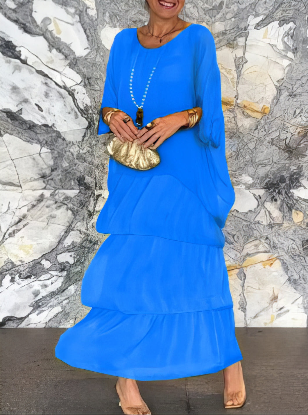 Caroline | Elegant Comfortable Maxi Dress for All Occasions