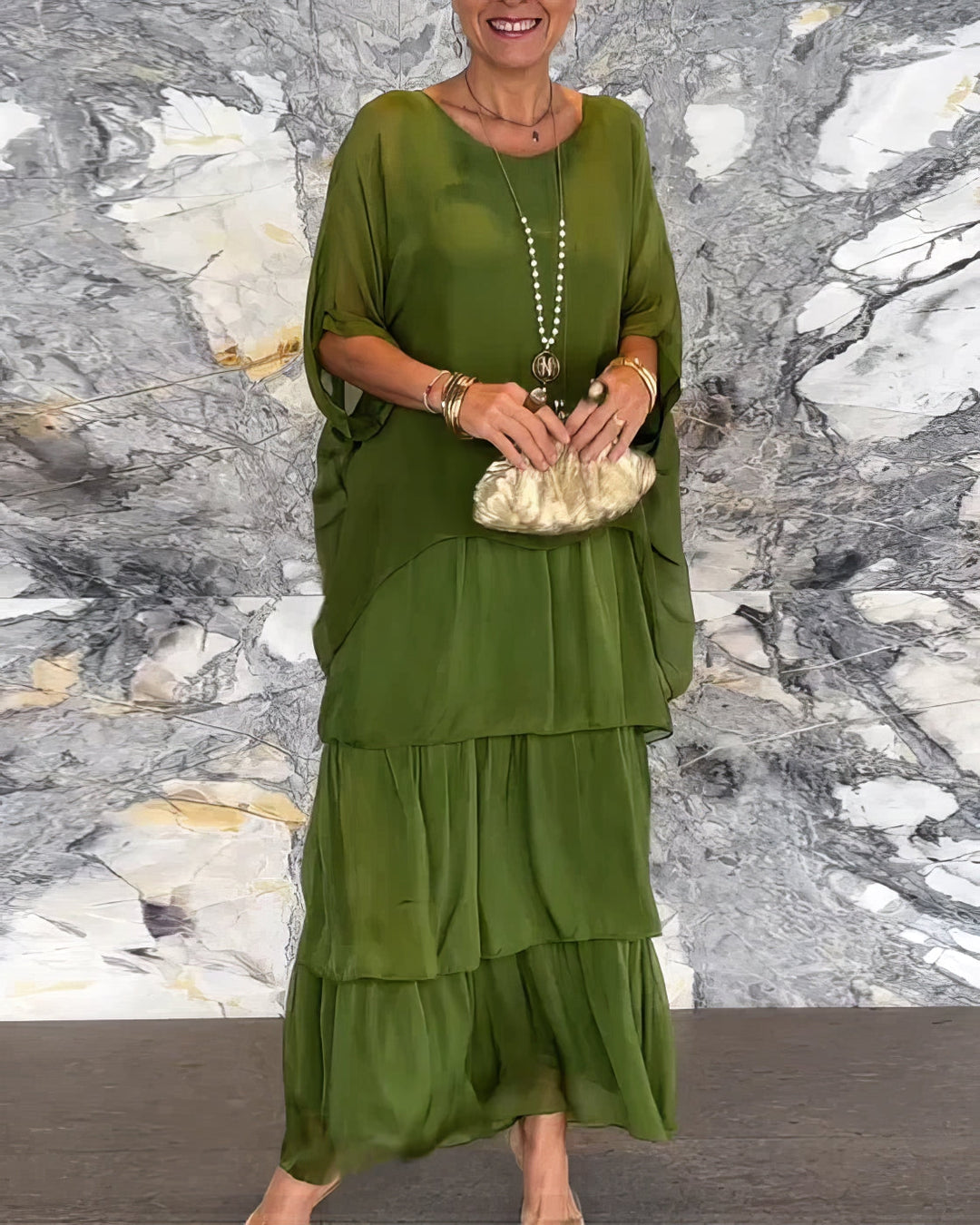 Caroline | Elegant Comfortable Maxi Dress for All Occasions
