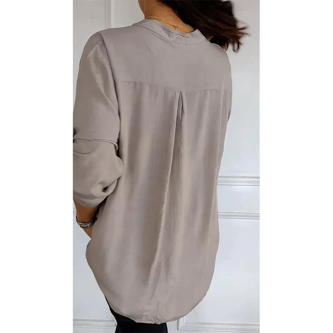 LUCIE | Elegant Sequined Patchwork Top